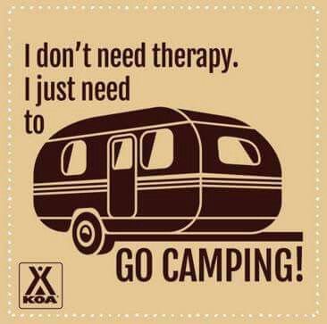 Camping is Therapy