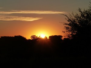 Sunset at Rooiputs